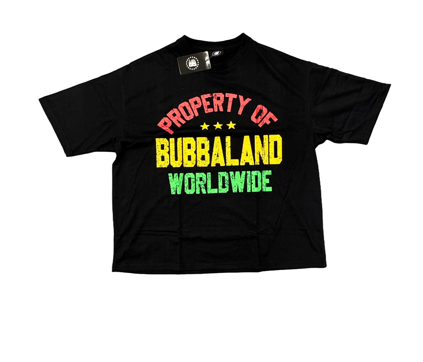 Black “Property Of BUBBALAND WORLDWIDE” Graphic Tshirt