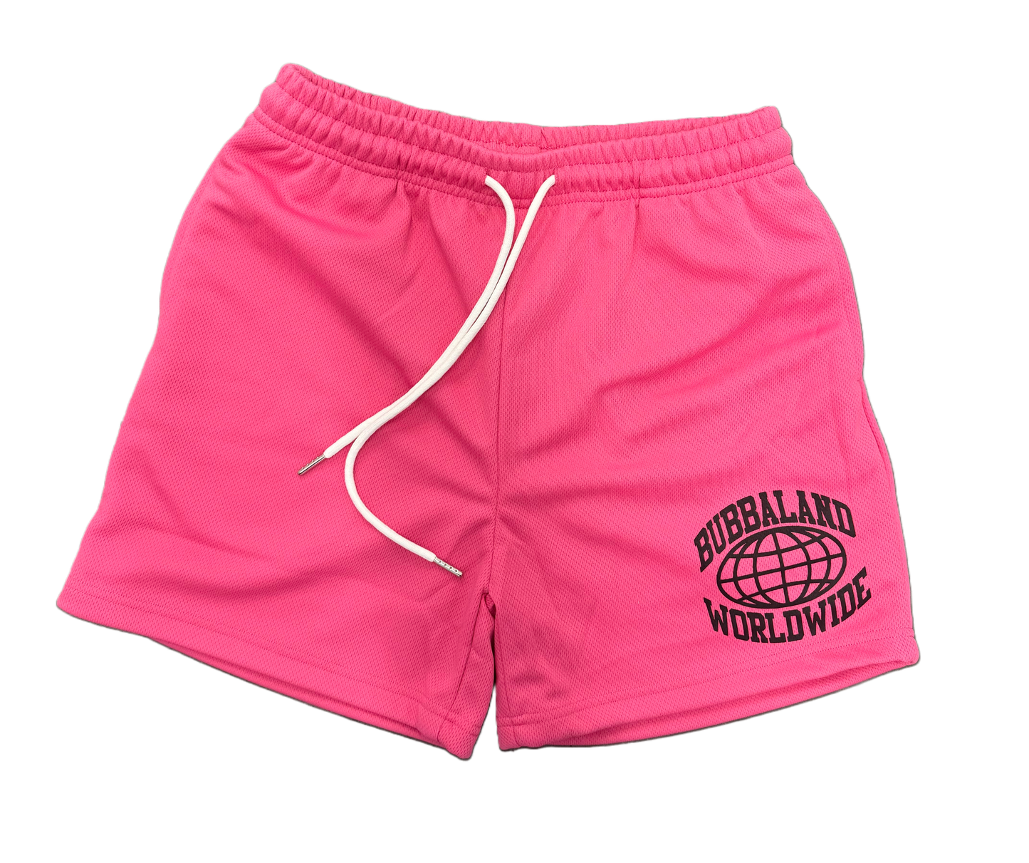 Black & Pink “BUBBALAND WORLDWIDE” Shorts